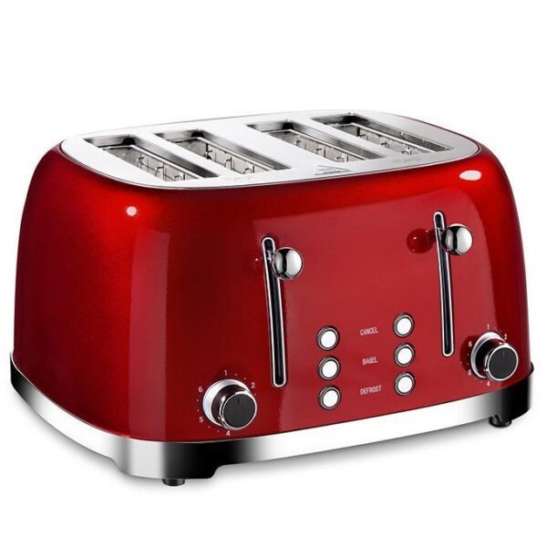 Stainless Steel 4 Slice Toaster - Image 3