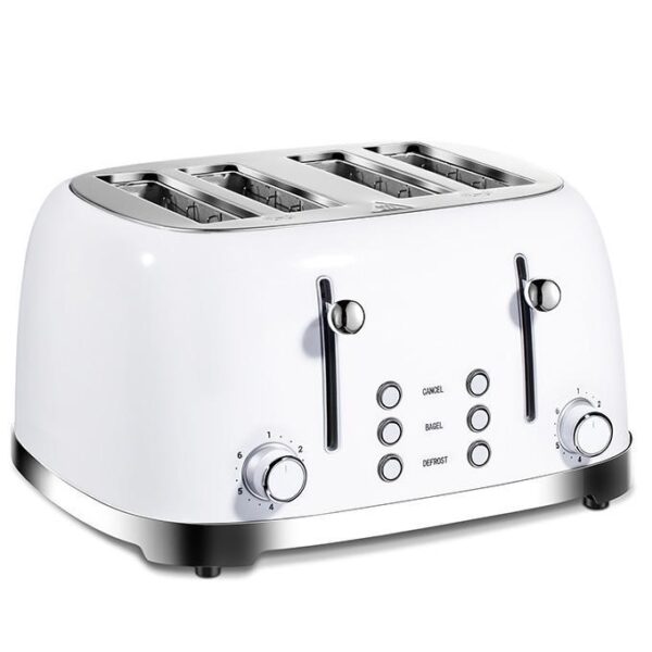 Stainless Steel 4 Slice Toaster - Image 4